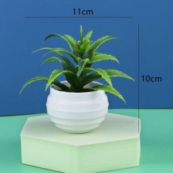 Plantă artificială copac fereastră pervaz birou masă decor de birou din plastic grădină fals plantă în ghiveci decor acasă ornam