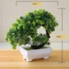 Noi plante verzi artificiale bonsai copac mic, iarbă, flori în ghivece, bonsai, nuntă, petrecere de Crăciun, pentru acasă, pentr