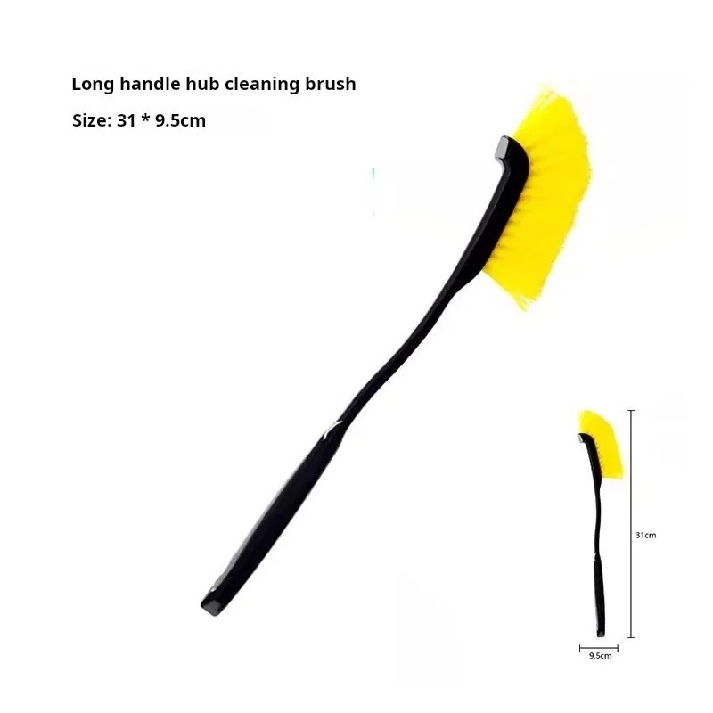 Perie de curățare a jantei pentru anvelope de mașină Perie de detaliere Kit de prosoape de spălat Accesorii universale de curăța