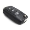 KEYYOU, 10 buc, 2/3/4 butoane, carcasă de cheie pentru telecomandă pentru Skoda Octavia VW Volkswagen Golf Mk6 Tiguan Polo Passa