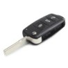 KEYYOU, 10 buc, 2/3/4 butoane, carcasă de cheie pentru telecomandă pentru Skoda Octavia VW Volkswagen Golf Mk6 Tiguan Polo Passa