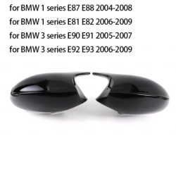 1 pereche pentru BMW Seria 1 3 E87 E81 E82 E90 E91 E92 E93 Carcasa laterală pentru carcasă laterală ABS stil fibră de carbon Hus
