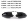1 pereche pentru BMW Seria 1 3 E87 E81 E82 E90 E91 E92 E93 Carcasa laterală pentru carcasă laterală ABS stil fibră de carbon Hus