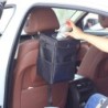 Coș de gunoi pliabil și impermeabil pentru mașină. Accesorii pentru mașină. Geantă de depozitare pentru spate pentru scaunul de 