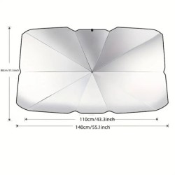 Parbrizul din față a mașinii Umbrelă de soare Umbrelă de protecție solară de vară Umbrelă de protecție pentru blocarea interioru