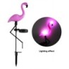 Lumină solară cu flamingo, cu LED, în aer liber, pentru curte, lumină de grădină, rezistentă la apă, pentru decorarea căii, lant