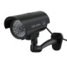 Cameră solară falsă în aer liber CCTV Supraveghere Simulare Cameră falsă de protecție pentru securitate la domiciliu Glonț cu lu