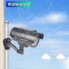 Cameră solară falsă în aer liber CCTV Supraveghere Simulare Cameră falsă de protecție pentru securitate la domiciliu Glonț cu lu