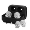 3D Craniu Mucegai din Silicon Tava pentru Cuburi de gheata Mucegai pentru cuburi de gheata Mucegai pentru bile de gheata, Whisky