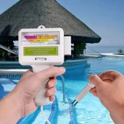 Contor de clor nou 2 în 1 Tester de clor Tester de PH Dispozitiv de testare a calității apei de clor CL2 de măsurare pentru acva