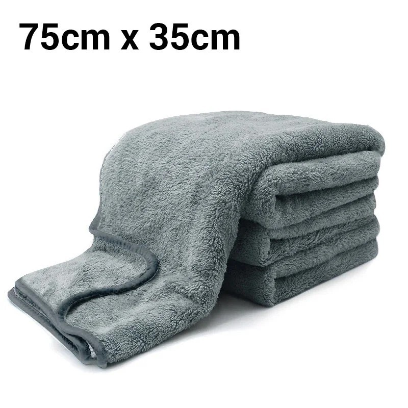 Prosop din microfibră SEAMETAL pentru spălat auto Prosoape ultra-moale pentru curățarea mașinii Pânză de uscare cu absorbție rid