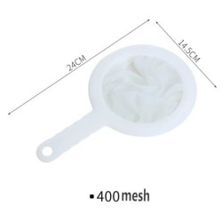 Filtru de nailon lavabil cu ochiuri de 100/200/400 ochiuri de plasă, filtru ultra fin, sită cu plasă, sită, suc de lapte de soia