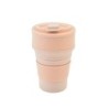 Cana pliabilă din silicon de 350 ml/500 ml cană pliabilă cu capac, cafea, călătorie, în aer liber, cești portabile de ceai pentr