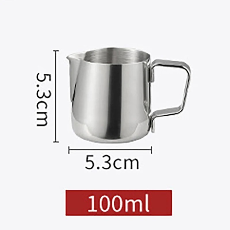 100ML-2000ML ulcior de spumare a laptelui din oțel inoxidabil ulcior de spumare ulcior de cafea Barista Craft Latte Cappuccino u