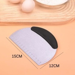 Dispozitiv de tăiat produse de patiserie din oțel inoxidabil Făină pentru produse de patiserie Racletă pentru tocător Cântare pe