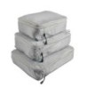 Geantă de depozitare de călătorie cuburi de ambalare compresibile, pliabilă, impermeabilă, valiza de călătorie din nailon, porta