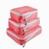 Geantă de depozitare de călătorie cuburi de ambalare compresibile, pliabilă, impermeabilă, valiza de călătorie din nailon, porta
