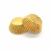 100 de bucăți din folie metalica pentru cupcake, cutii de hârtie pentru brioșe, cești de copt, aur roz, nuntă, ziua de naștere, 