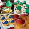 100 de bucăți din folie metalica pentru cupcake, cutii de hârtie pentru brioșe, cești de copt, aur roz, nuntă, ziua de naștere, 