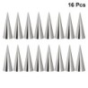 16 buc. Forme pentru rulouri conice, cu tuburi conice, forme spirale pentru croasante, matrite pentru smântână, pentru corn, pen