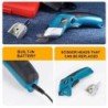 Foarfece electrice multifuncționale de 3,6 V Mașină de tăiat țesături Foarfece pentru piele cu lame din oțel tungsten Instrument