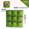 NOI Buzunare pentru agățat de perete Saci de plantare Ghiveci de flori Grădină de casă Sac de cultivare Jardinier de grădină Suc