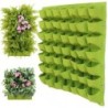 NOI Buzunare pentru agățat de perete Saci de plantare Ghiveci de flori Grădină de casă Sac de cultivare Jardinier de grădină Suc