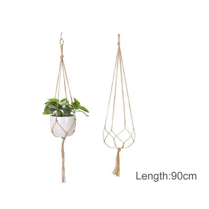 Plantă agățată Umeraș pentru plante de macrame, fabricat manual, pentru ghiveci, pentru flori, pentru decorare de perete, pentru