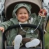 4 buc. Curele de siguranță pentru jucărie Lanț de dentiție din silicon moale Suport reglabil pentru mamelon pentru sugari Clip p