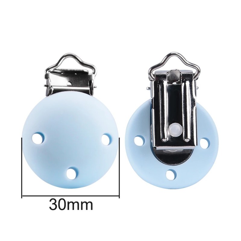 Clip din silicon Lofca 5 bucăți suzete pentru bebeluși pentru bricolaj, lanț de suzete pentru alăptare, dentiție, cadouri pentru