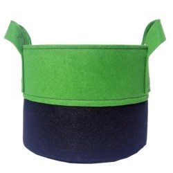 Saci de creștere pentru legume/flori/plante 5/10 galoane, pungă pentru răsaduri Saci de creștere nețesuți îngroșați, ghivece din