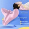 Nouă pernă de masaj cu gravitație Dispozitiv de masaj pentru vertebre cervicale Dispozitiv de tracțiune a coloanei vertebrale Pe