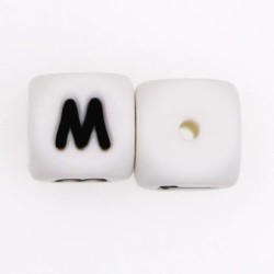 LOFCA 10 buc 12 mm margele din silicon cu litere Accesorii pentru bijuterii DIYPentru a face bratari margele cu alfabet englezes