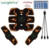Stimulator muscular fără fir EMS inteligent, antrenor de fitness, antrenament abdominal, autocolante electrice pentru pierderea 