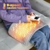 58*29CM Pătură electrică moale de încălzire pentru abdomen, abdomen, picioare din spate, mâini, încălzitor de iarnă, birou la do
