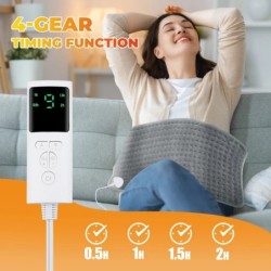 58*29CM Pătură electrică moale de încălzire pentru abdomen, abdomen, picioare din spate, mâini, încălzitor de iarnă, birou la do