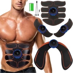 Stimulator muscular electric EMS, reîncărcabil, terapie prin masaj pentru întregul corp, ameliorarea durerii, instrument pentru 