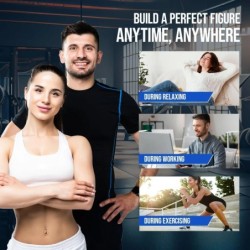 Stimulator muscular electric EMS, reîncărcabil, terapie prin masaj pentru întregul corp, ameliorarea durerii, instrument pentru 