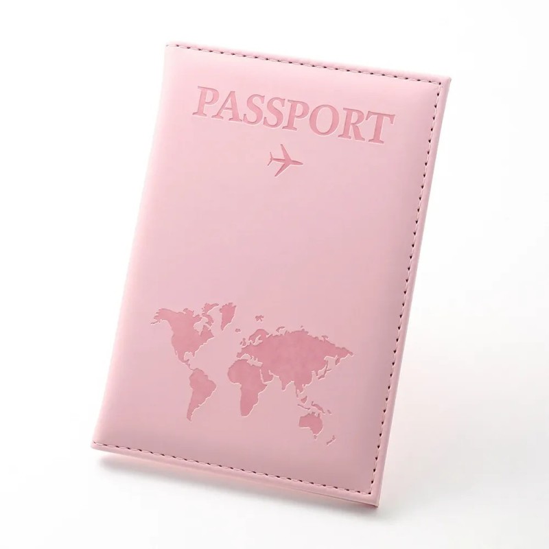 Femei Bărbați RFID Vintage Business Huse pentru pașapoarte Suport multifuncțional ID Card bancar Husă portofel din piele PU Acce
