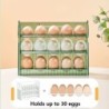 Cutie de depozitare pentru ouă, frigider, organizator, containere pentru alimente, pentru păstrarea în stare proaspătă a ouălor,