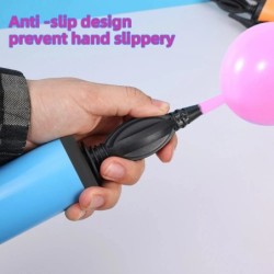 1/3/5 buc. Pompă aleatorie pentru baloane, umflator de aer, împingere manuală, accesorii portabile pentru baloane pentru nuntă, 