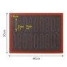 Covoraș de copt din silicon perforat de dimensiuni mari Tampoane de frământare din silicon antiaderenți Căptușeală reutilizabilă