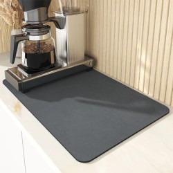 Covoraș mare de bucătărie super absorbant Covoraș de scurgere pentru vase de cafea Covoraș de uscare Covoraș de scurgere pentru