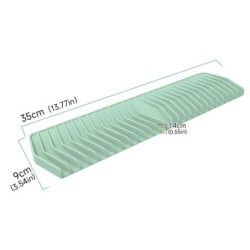 35x9 cm Pernă de masă din silicon Tavă anti-alunecare pentru chiuvetă Covoraș de protecție pentru ustensile de bucătărie Pernă d