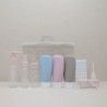 Set de sticle reîncărcabile de călătorie 11 buc. 50 ml 80 ml 10 g recipient gol în stil nordic loțiune cosmetică portabilă spray
