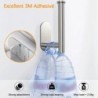 Suport hârtie igienică fără găurire SUS304 Dispenser autoadeziv de perete din oțel inoxidabil pentru prosoape pentru baie, bucăt