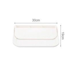 Raft pliabil, montat pe perete, economisește spațiu, Suport de depozitare pliabil Suport pentru telefon fără perforare Router Wi