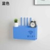 Coșuri de gunoi Cutie de router montată pe perete Consolă pentru decorațiuni media pentru birou Wifi Cutie Wifi Cutii de depozit