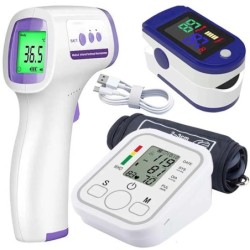 Tensiometru Puls puls Monitor BP Monitor digital sănătos Braț Tensiometru Manșetă Tonometru medical automat de presiune