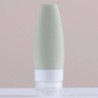 Lot de 1/3/4 buc. Set sticle de călătorie din silicon pentru depozitare cosmetică Sticla reîncărcabilă pentru loțiune, gel de du